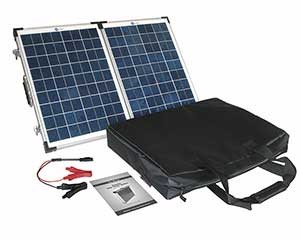 Hordozható napelemes készlet lakókocsikhoz, kempingezéshez (40W, 60 W, 90W) - Hordozható, nagyteljesítményű Napelemes töltők